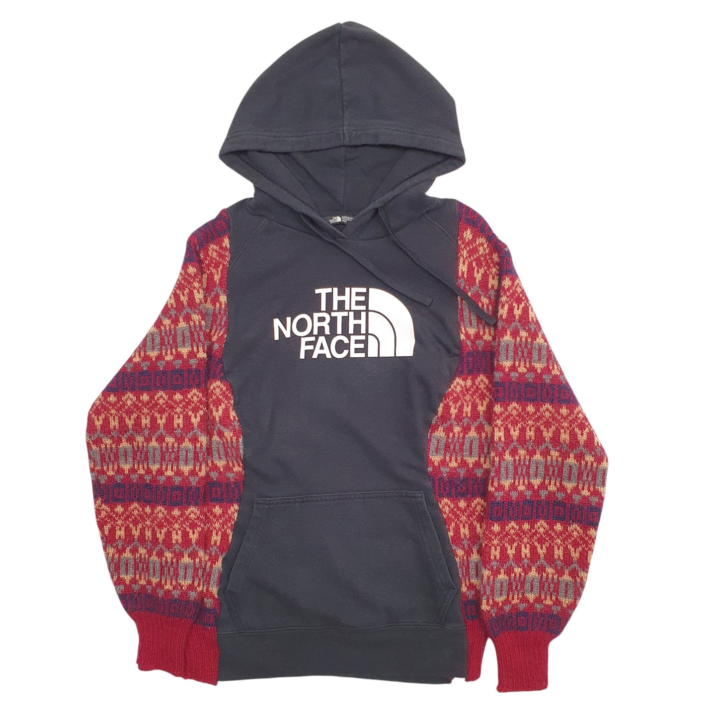 Womens Black The North Face Reworked Hoodie Jumper