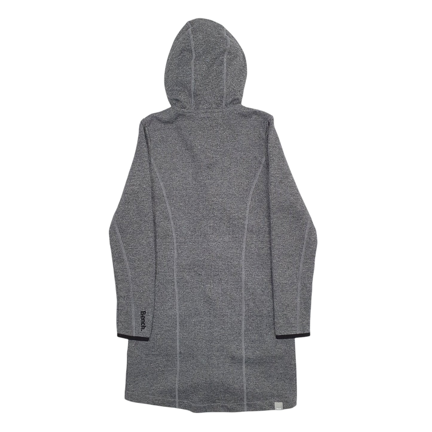 Womens Grey Bench  Full Zip Jumper