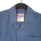 Mens Blue Wrangler  Long Sleeve Shirt