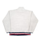 Womens Cream Tommy Hilfiger  Quarter Zip Jumper