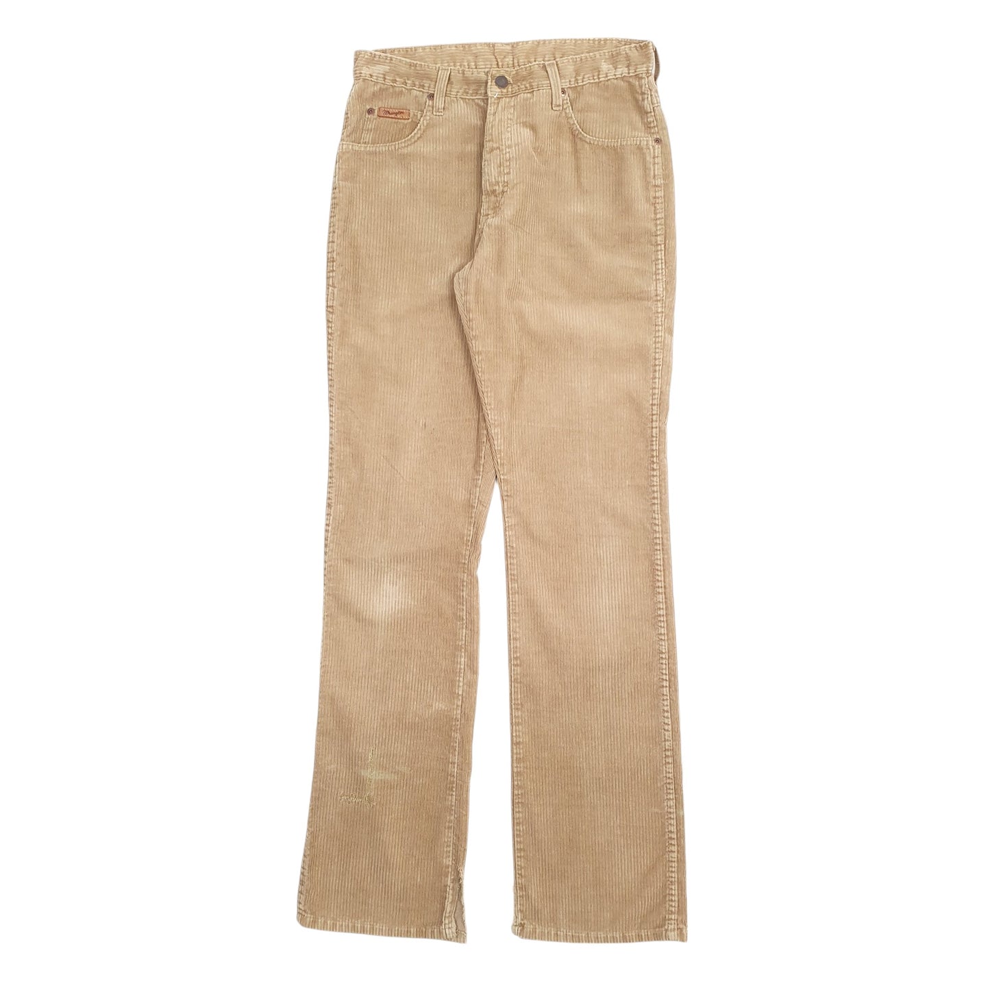 Mens Beige Wrangler  Corduroy Trousers