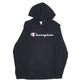 Mens Black Champion  Hoodie Jumper