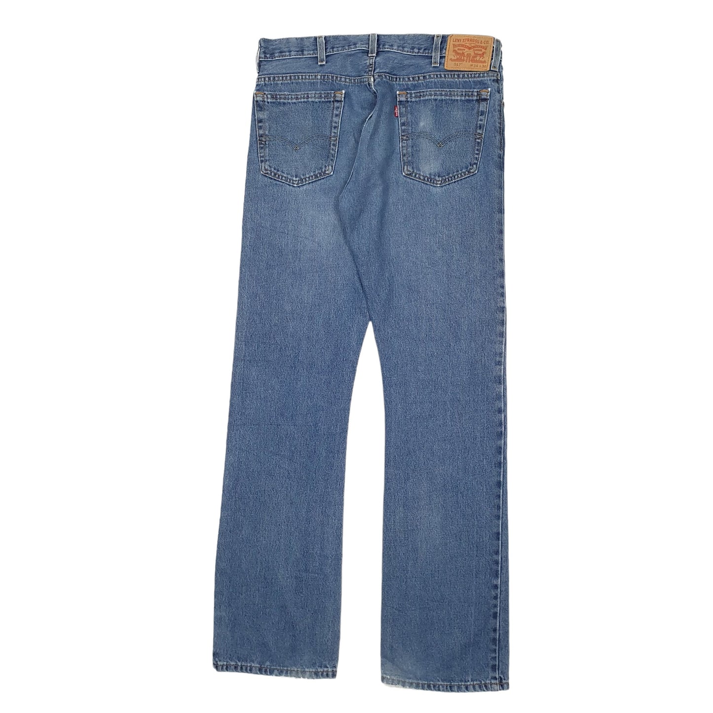 Mens Blue Levis  517 JeansW34 L36