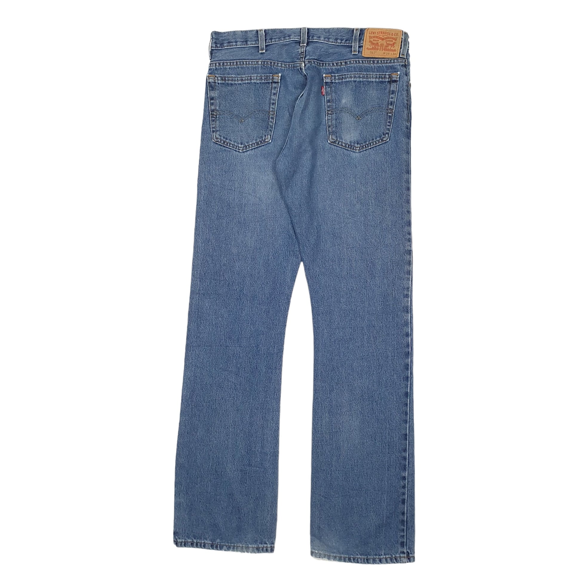 Mens Blue Levis  517 JeansW34 L36