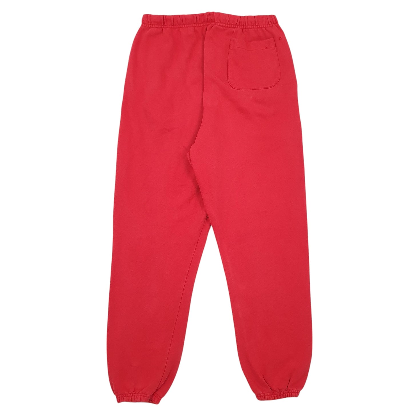 Mens Red Champion Stretch Reverse Weave Jogger Trousers