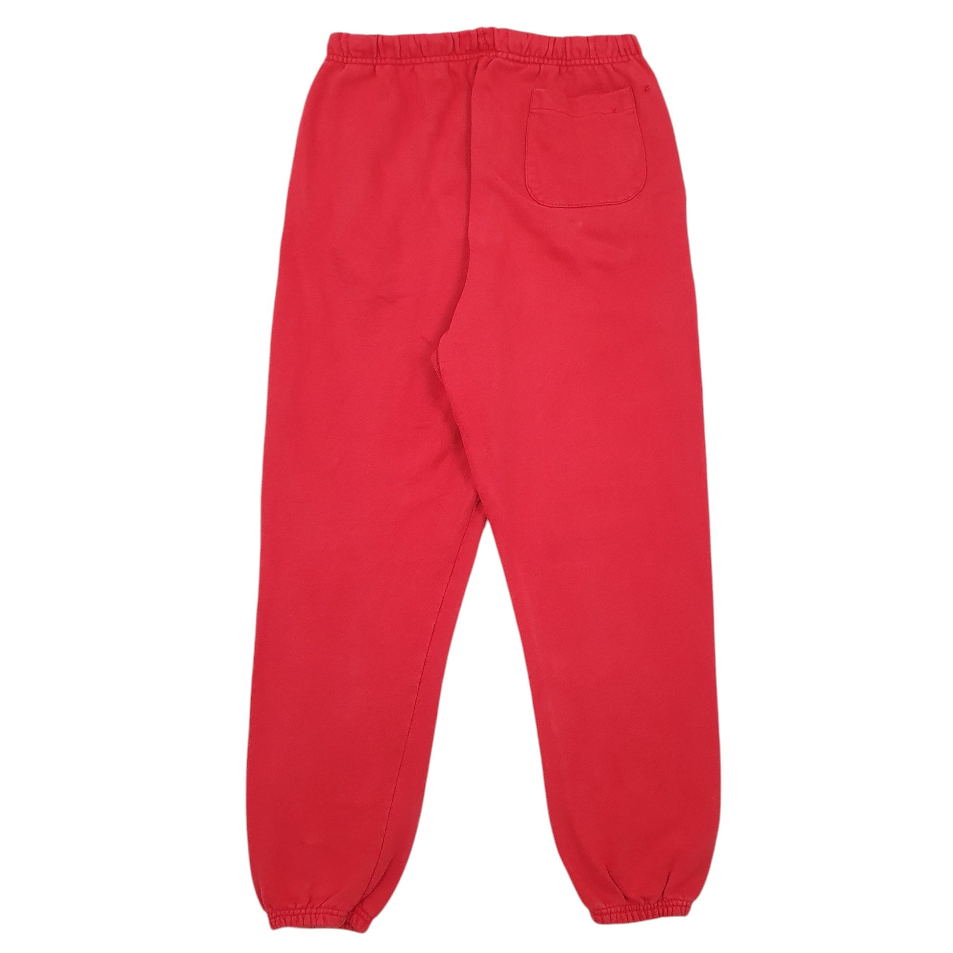 Mens Red Champion Stretch Reverse Weave Jogger Trousers