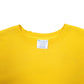 Womens Yellow Champion Crop Reverse Weave Crewneck Jumper