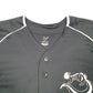 Mens Black High Five Skunx Baseball Jersey Top USA Short Sleeve T Shirt