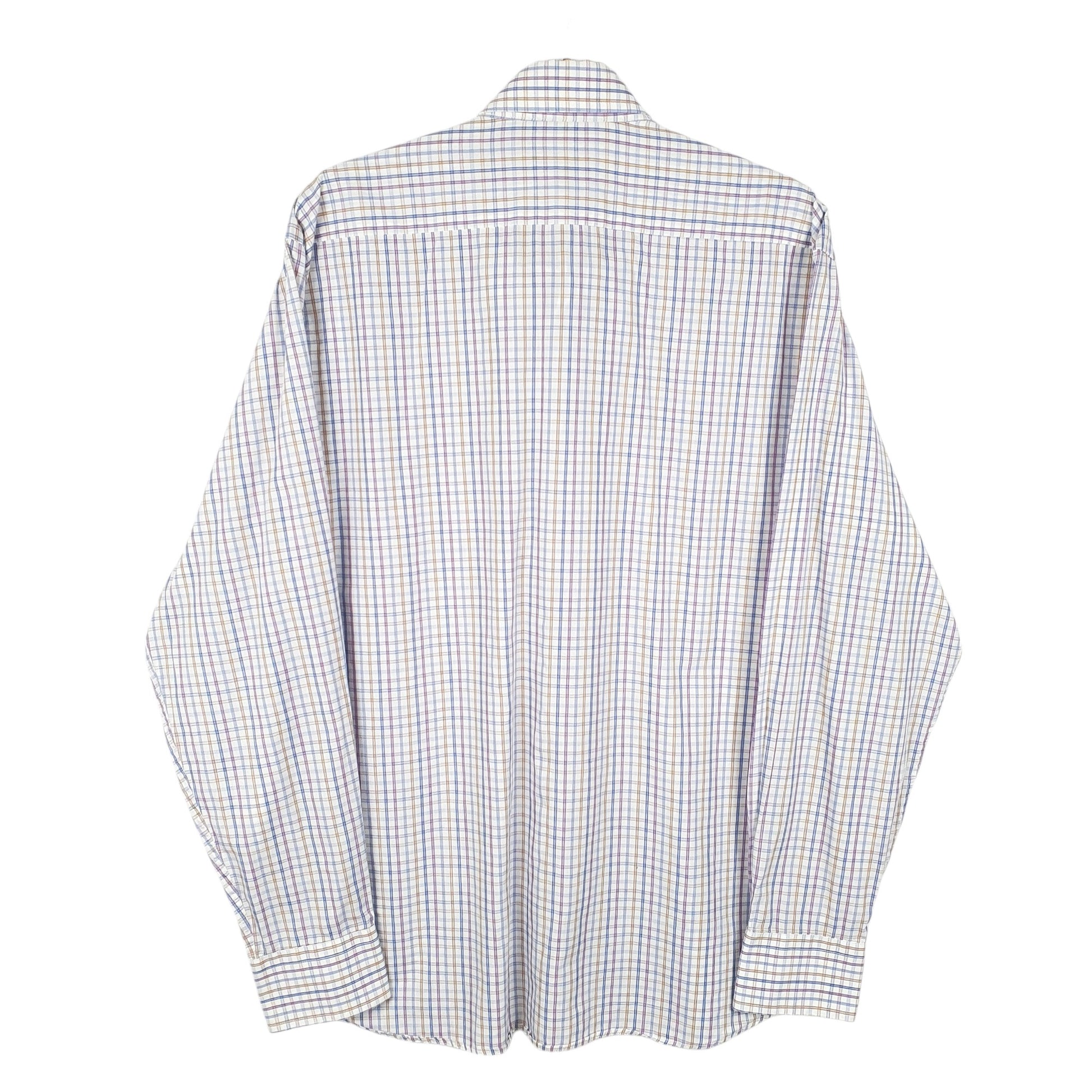 Mens White Tommy  Hilfiger  Long Sleeve Shirt