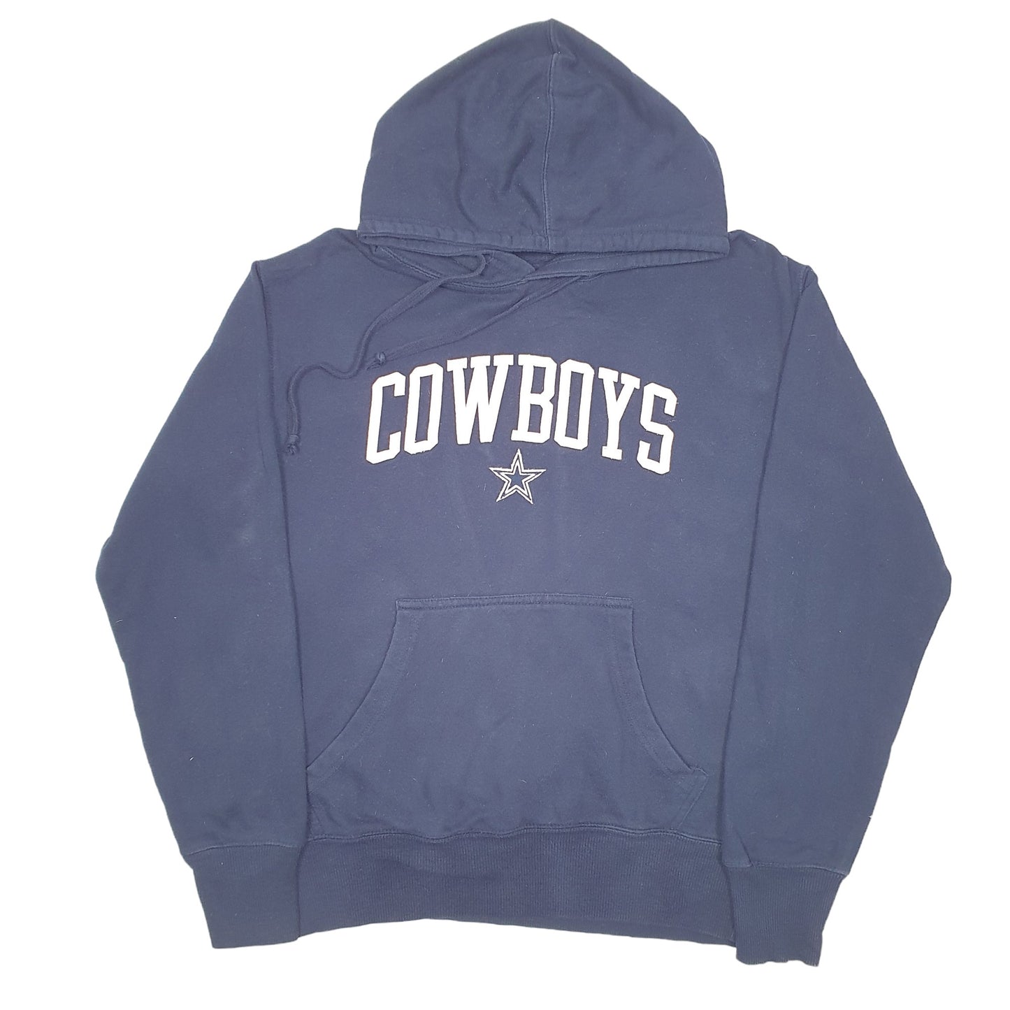 Mens Navy Cowboys Team Apparel NFL American Football Hoodie Jumper