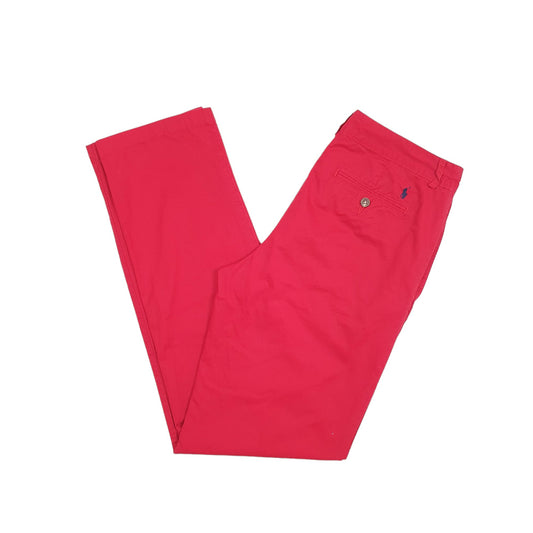Mens Red Polo Ralph Lauren Lightweight Chino Trousers