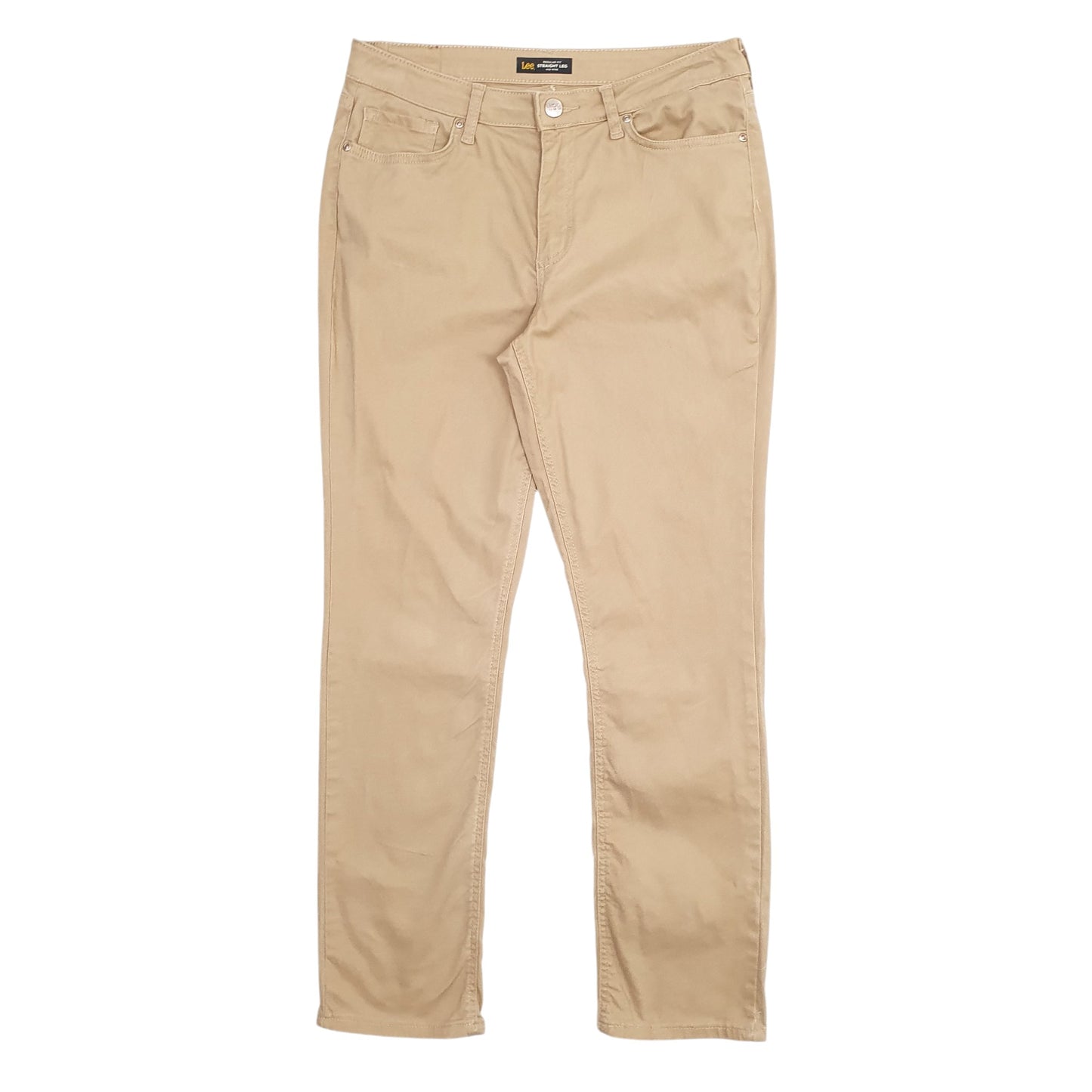 Womens Tan Lee  Chino Trousers