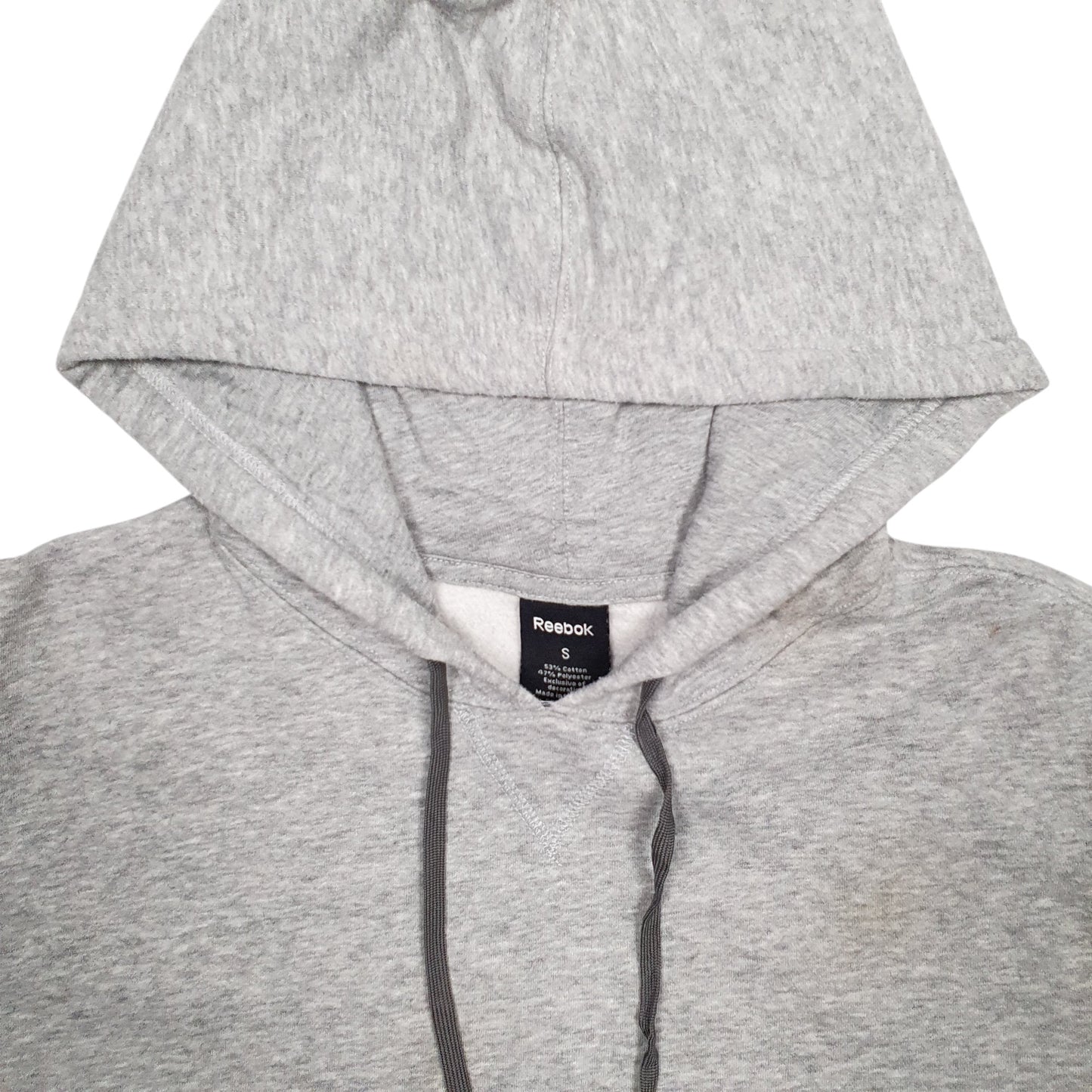 Mens Grey Reebok  Hoodie Jumper