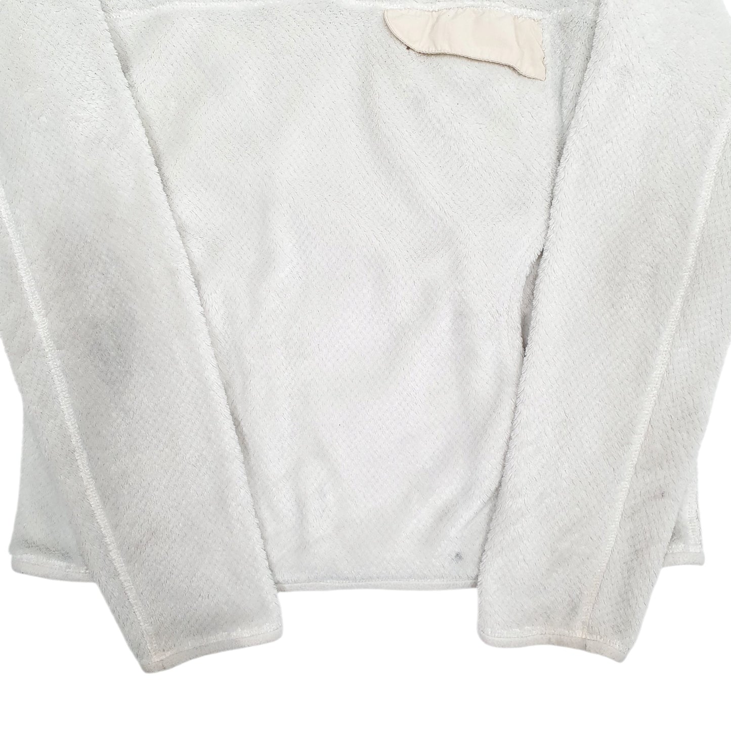 Womens White Patagonia Re Tool Snap T Quarter Zip Jumper