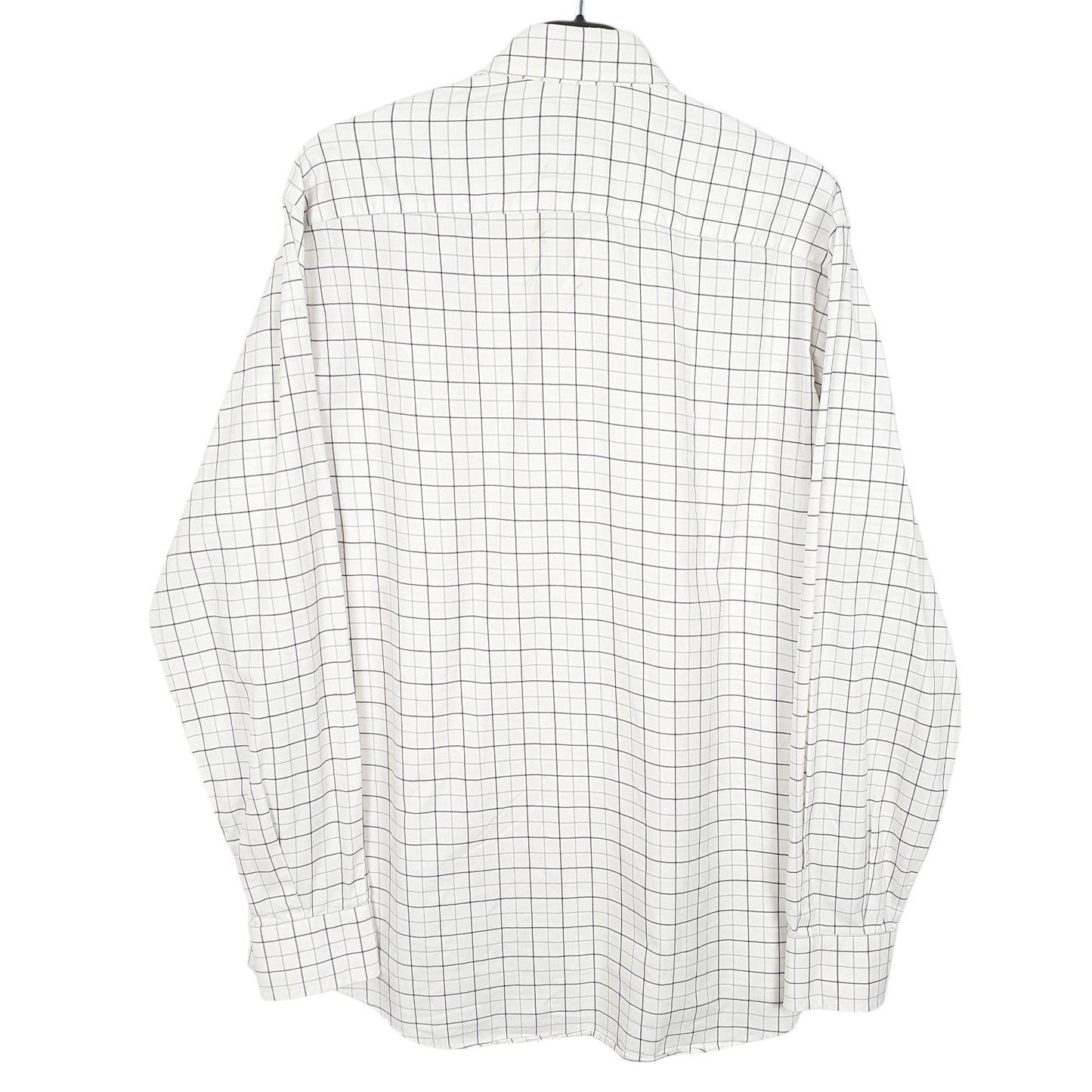 Mens White Burberry London Long Sleeve Shirt
