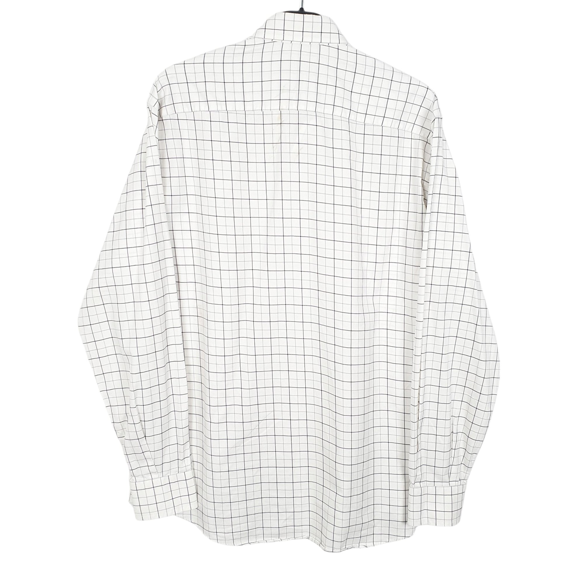 Mens White Burberry London Long Sleeve Shirt