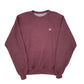 Mens Burgundy Champion  Crewneck Jumper