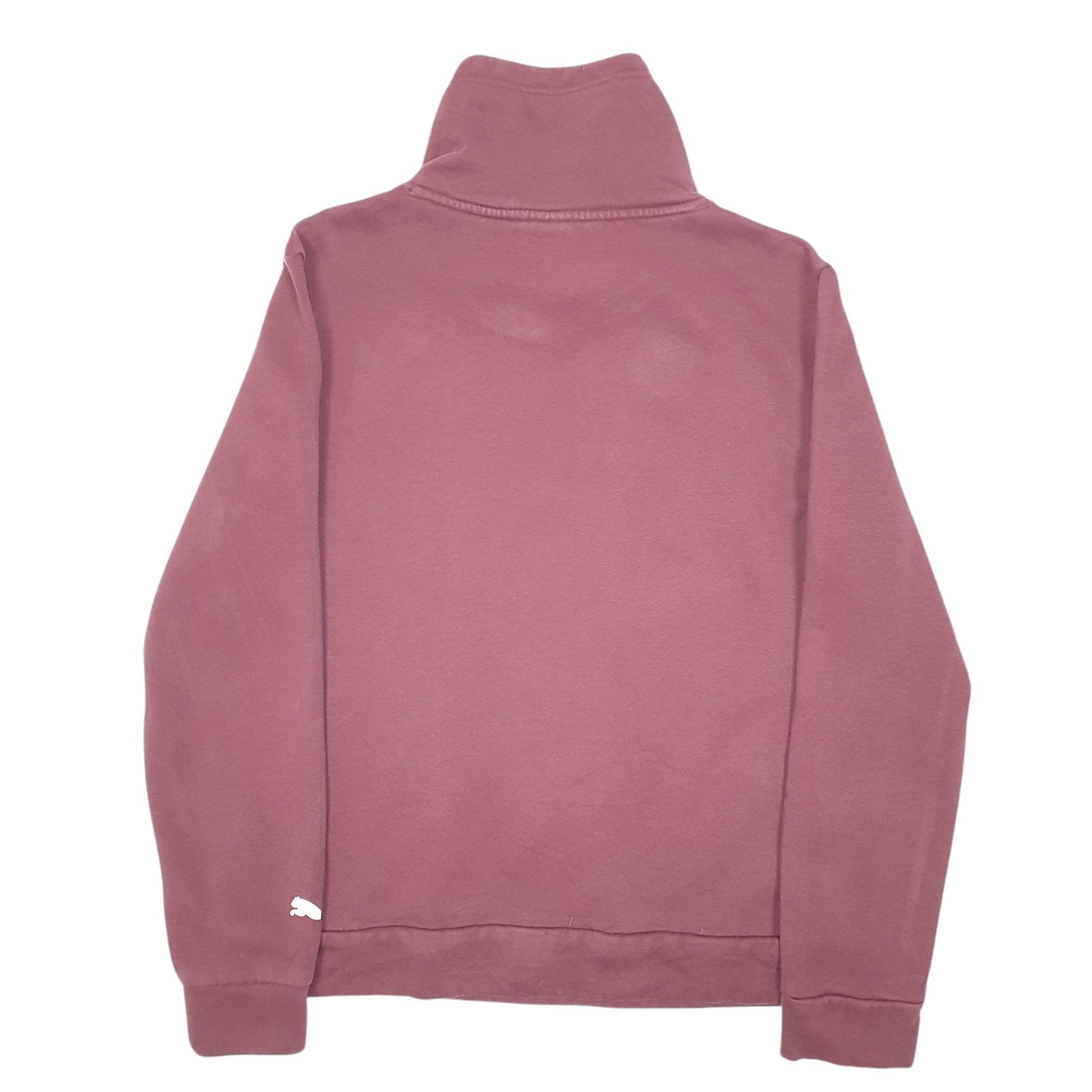 Womens Burgundy Puma  Turtle Neck Jumper