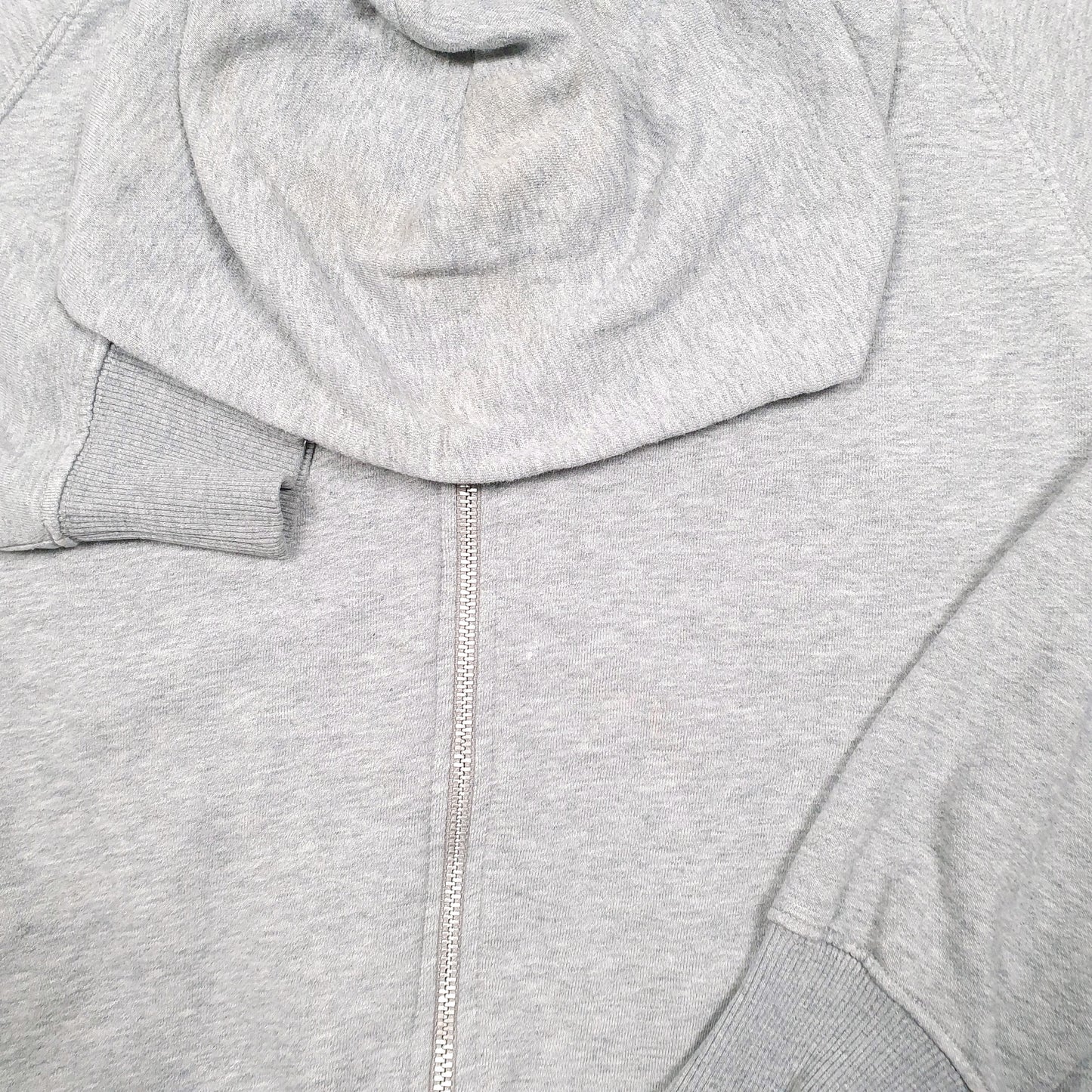 Mens Grey Nike Hoodie Beaverton Oregon USA Full Zip Jumper