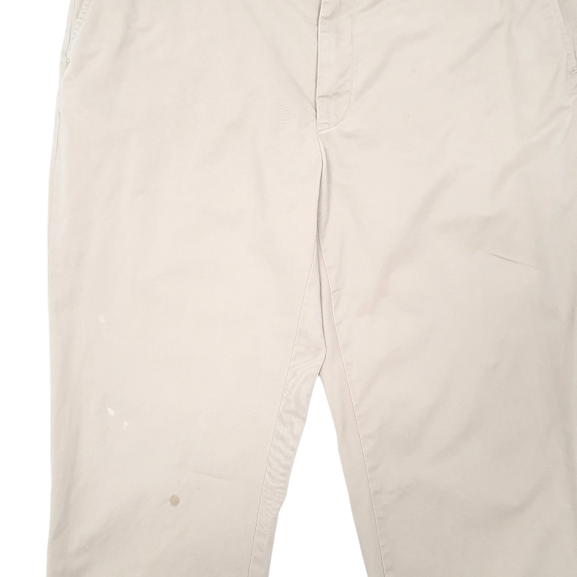 Mens Beige Polo Ralph Lauren Stretch Classic Chino Trousers
