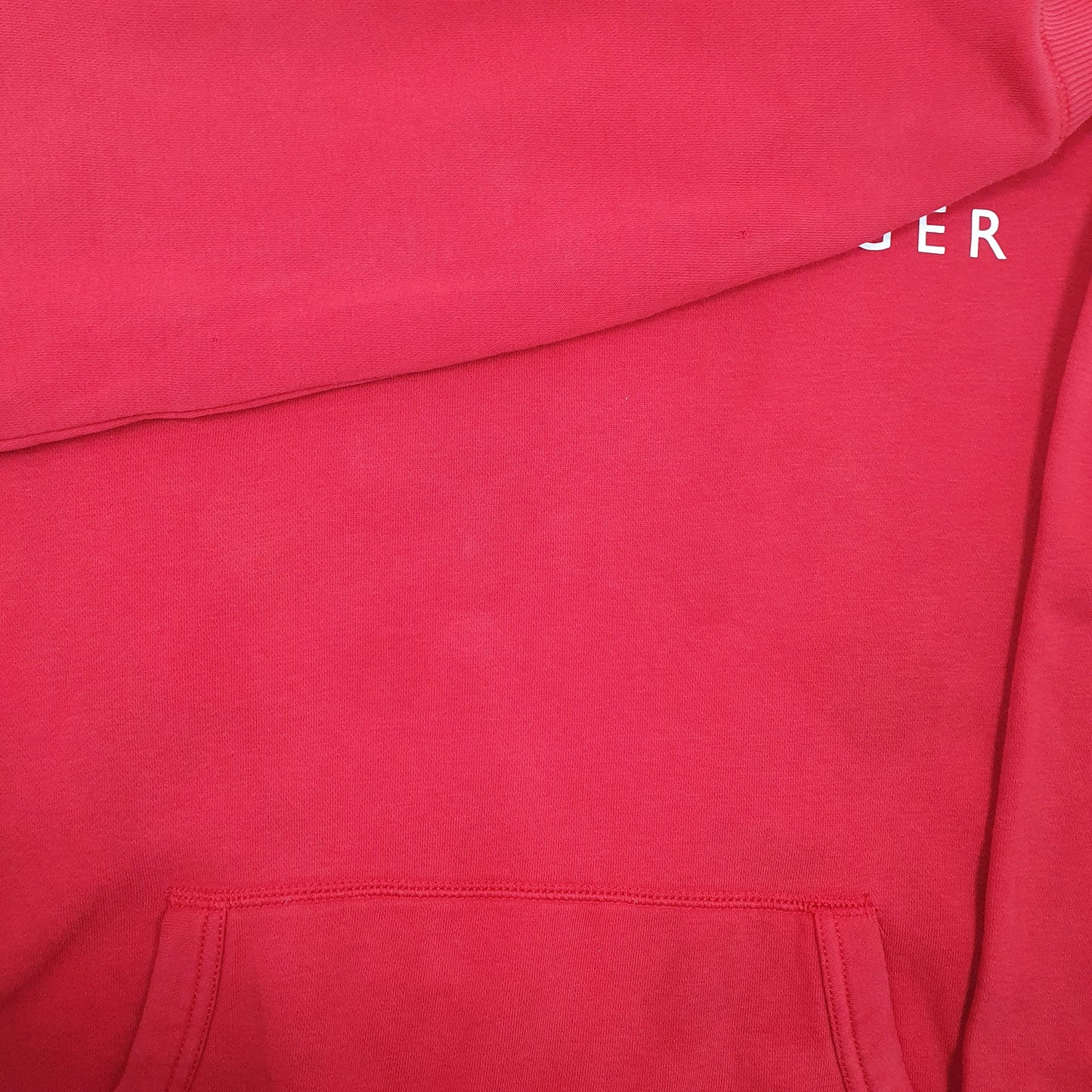 Mens Red Tommy Hilfiger  Hoodie Jumper