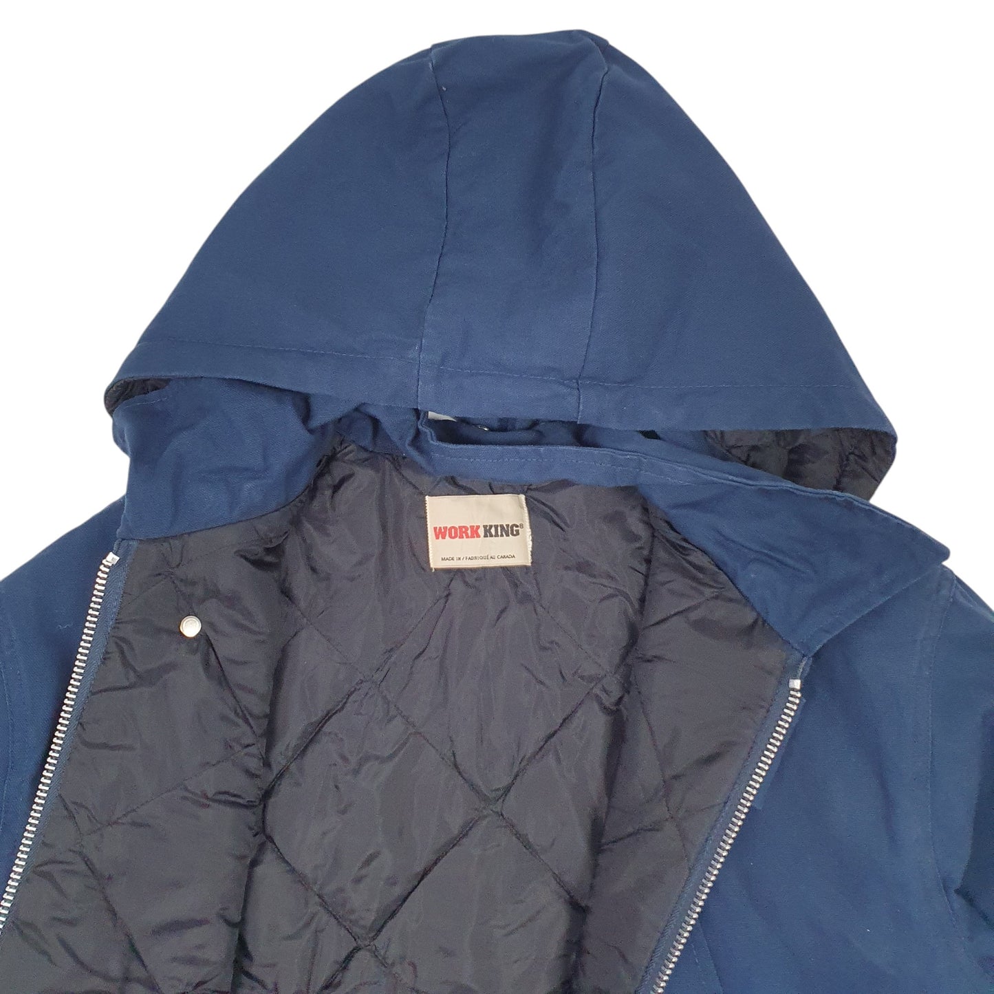 Mens Blue Work King   Coat