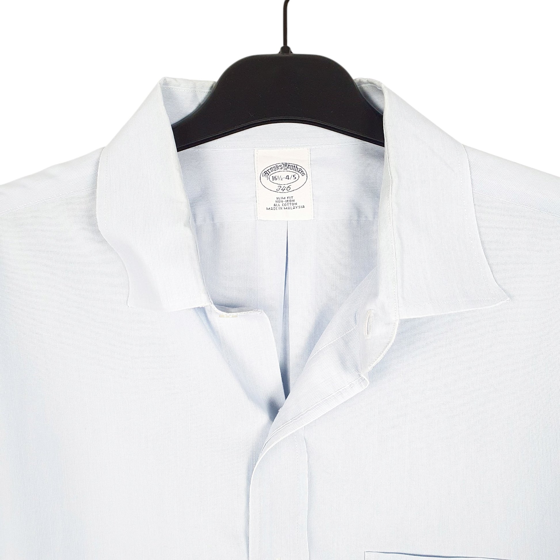 Mens Blue Brooks Brothers  Long Sleeve Shirt
