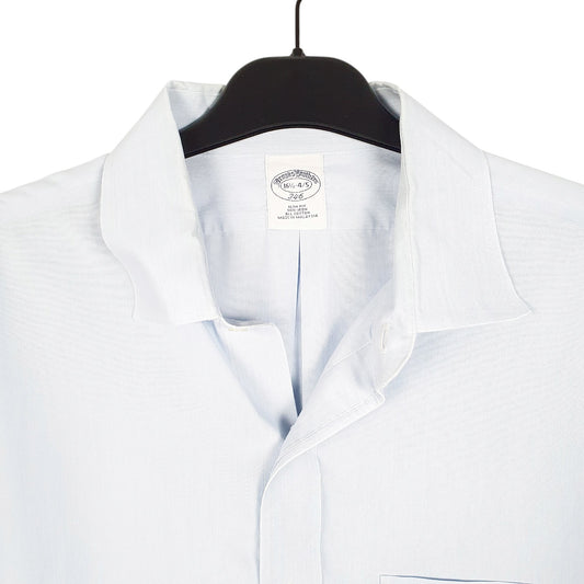 Mens Blue Brooks Brothers  Long Sleeve Shirt