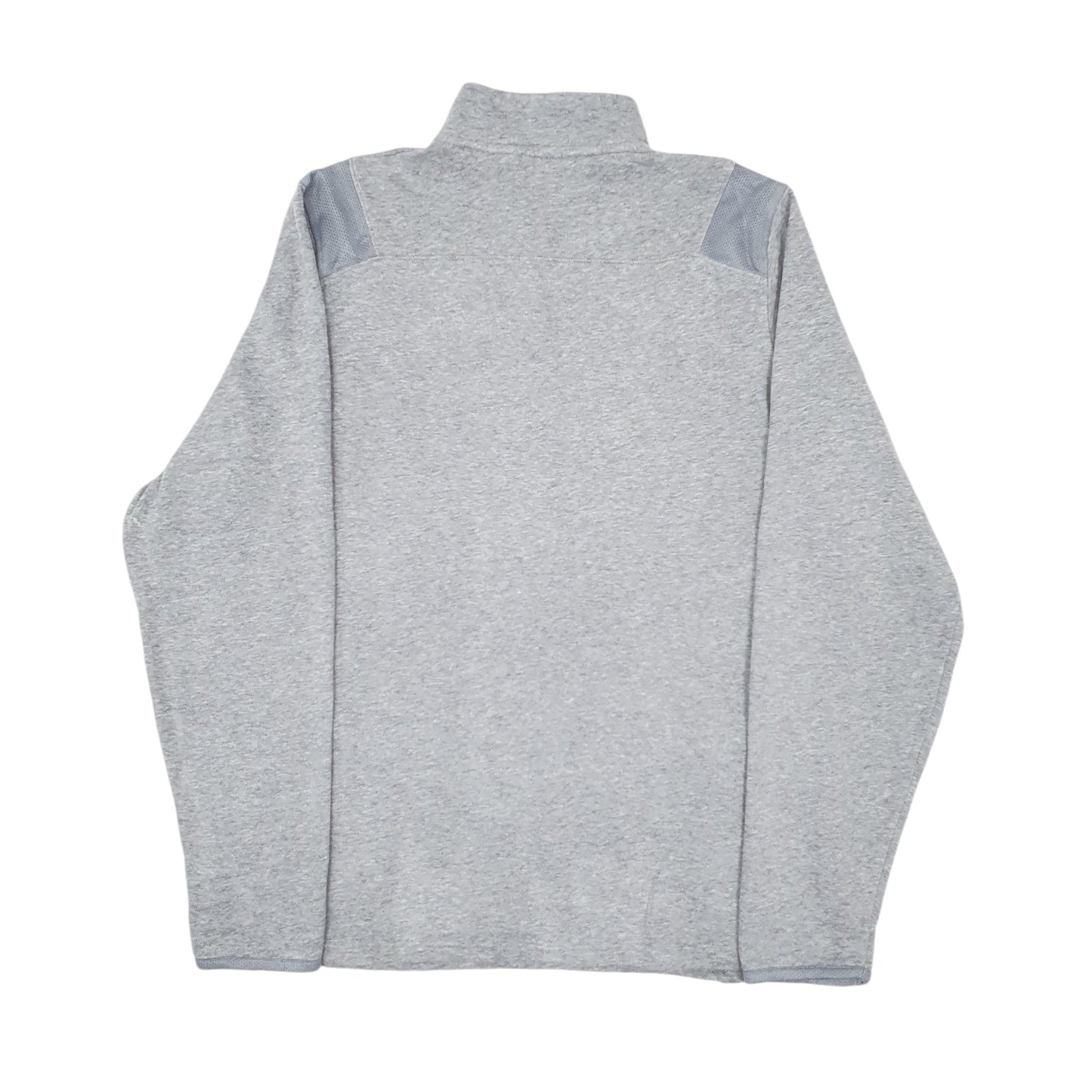 Mens Grey Under Armour  Quarter Zip Jumper