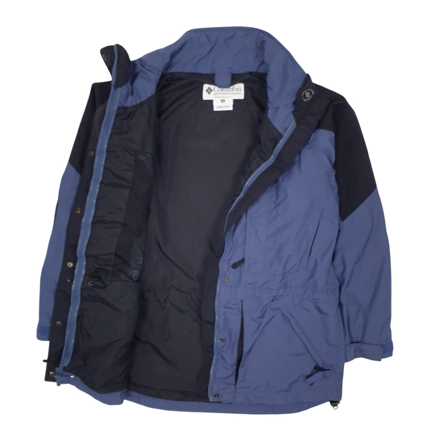 Womens Blue Columbia Sportswear Company   Coat