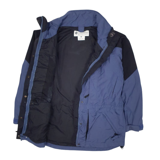 Womens Blue Columbia Sportswear Company   Coat