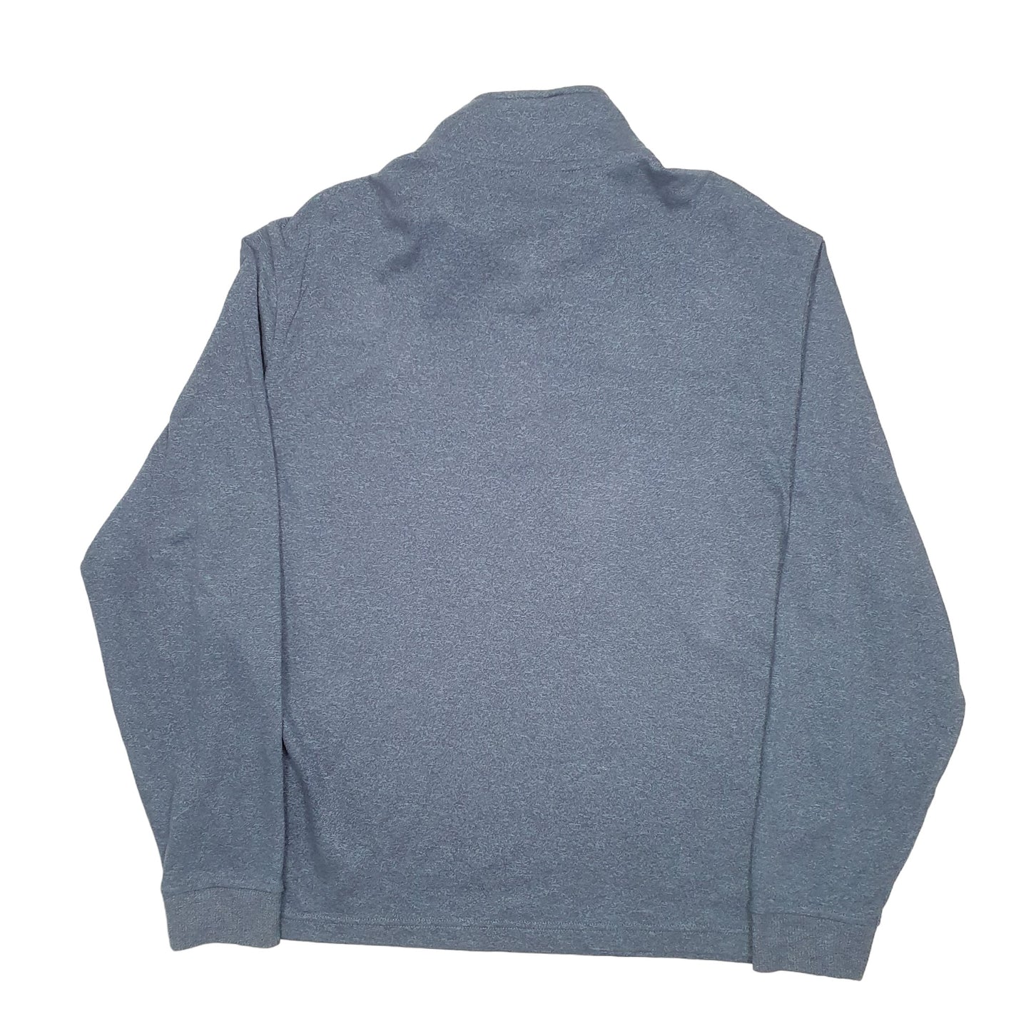 Mens Navy Van Huesen  Quarter Zip Jumper