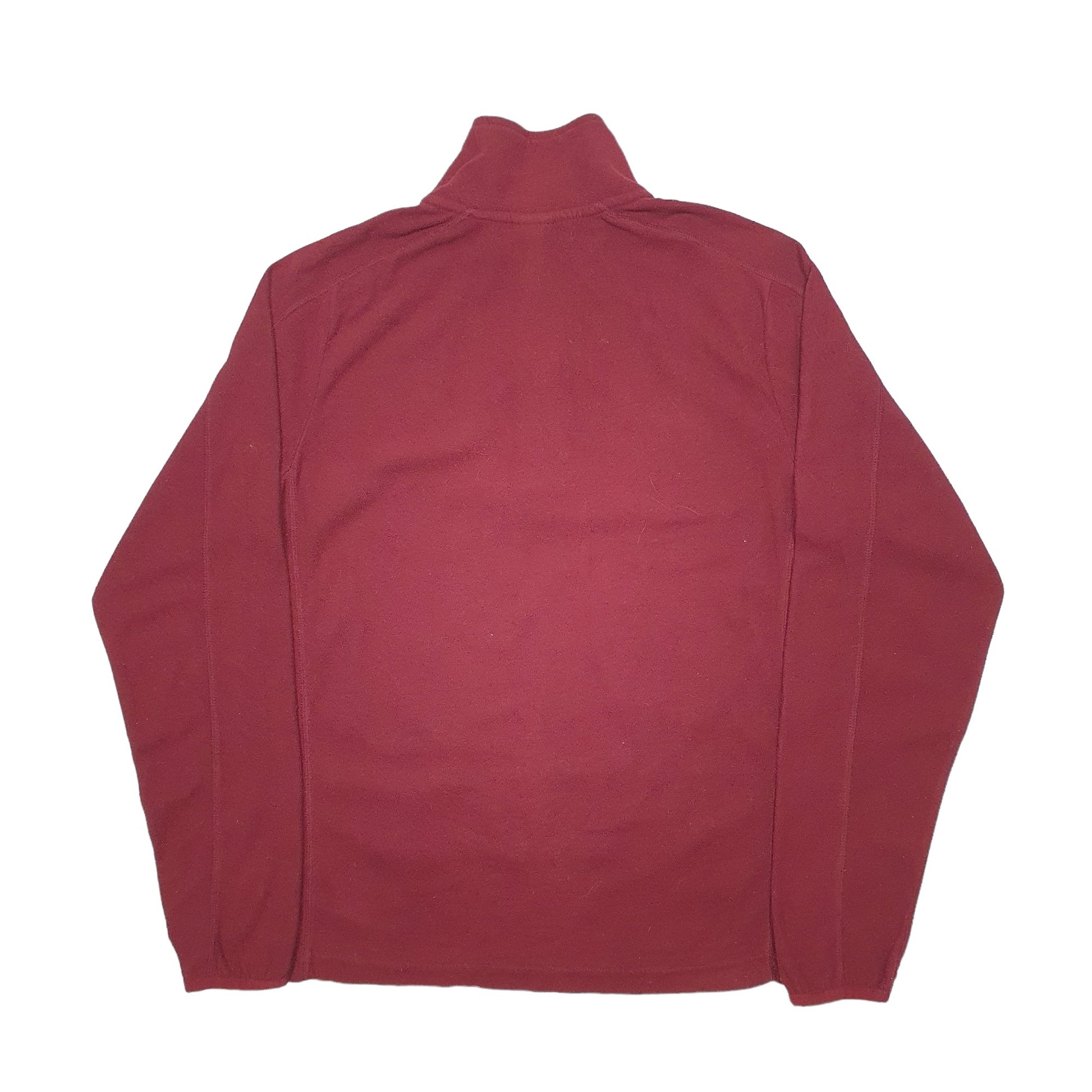 Mens Burgundy Champion  Quarter Zip Jumper