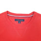 Mens Red Tommy Hilfiger  Crewneck Jumper