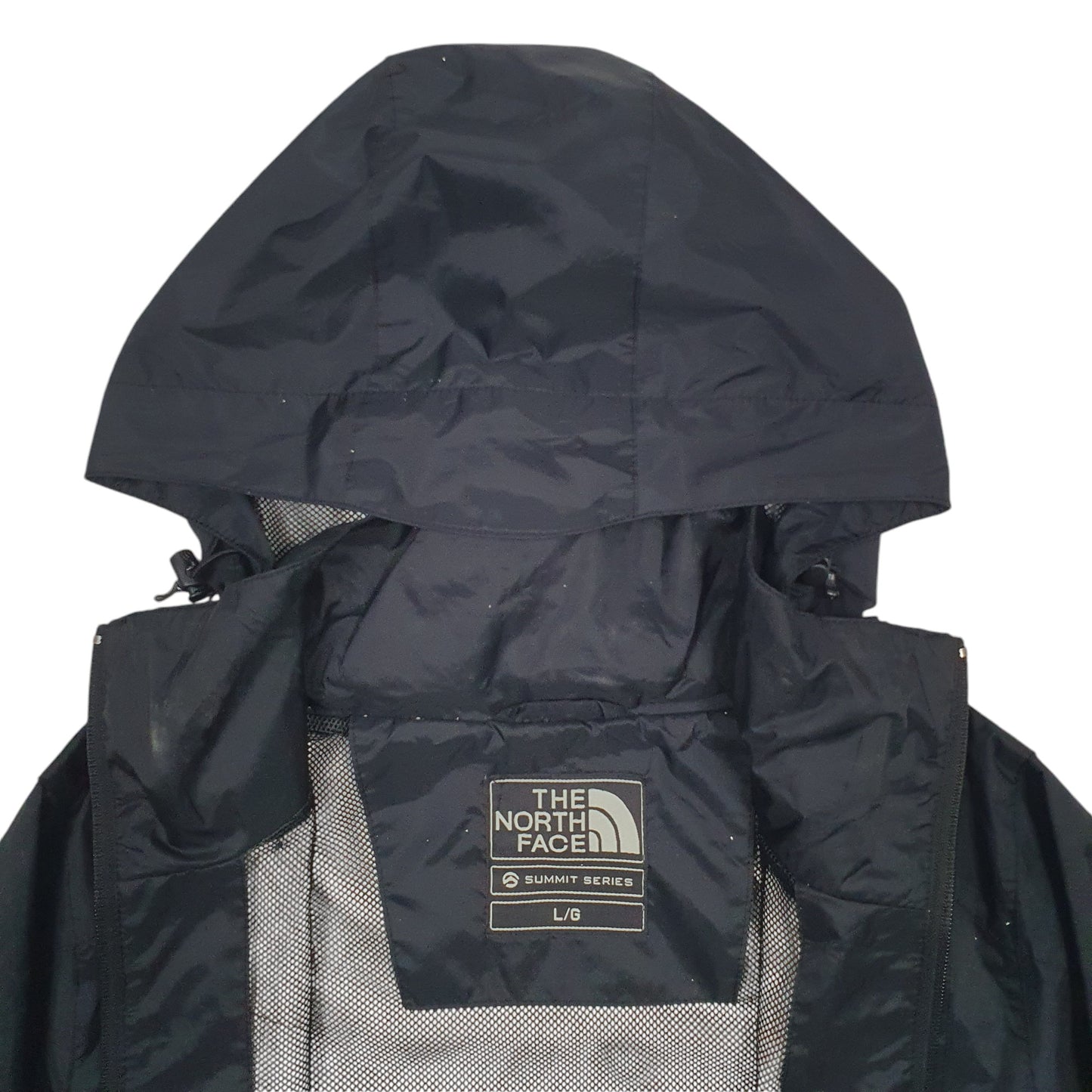 Womens Black The North Face Gore-Tex Raincoat Windbreaker  Coat
