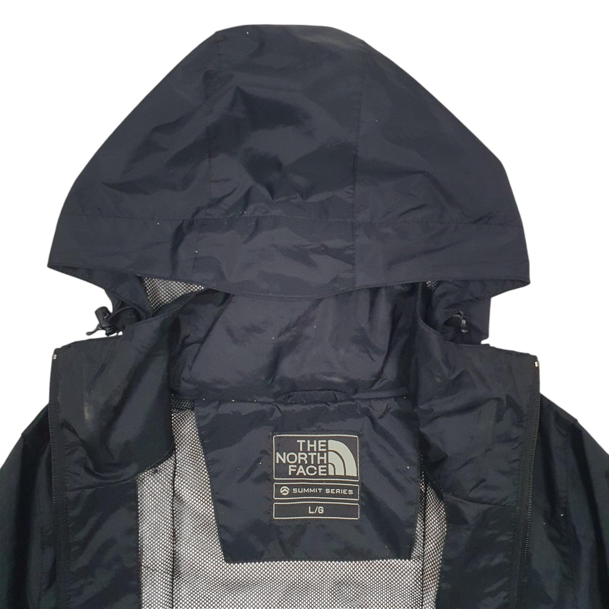 Womens Black The North Face Gore-Tex Raincoat Windbreaker  Coat