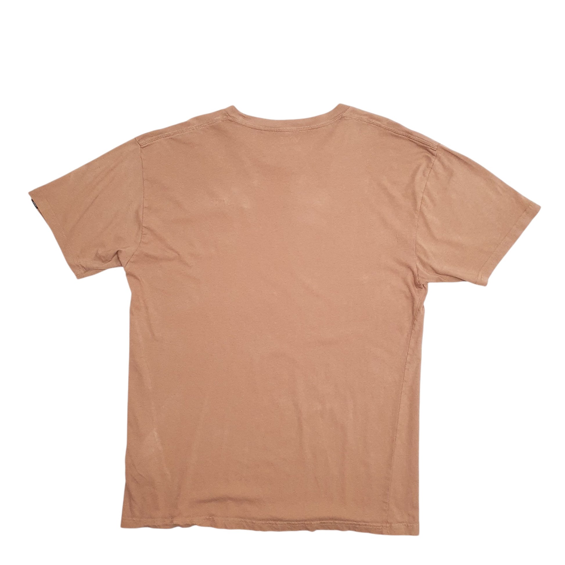 Mens Brown Vans  Short Sleeve T Shirt