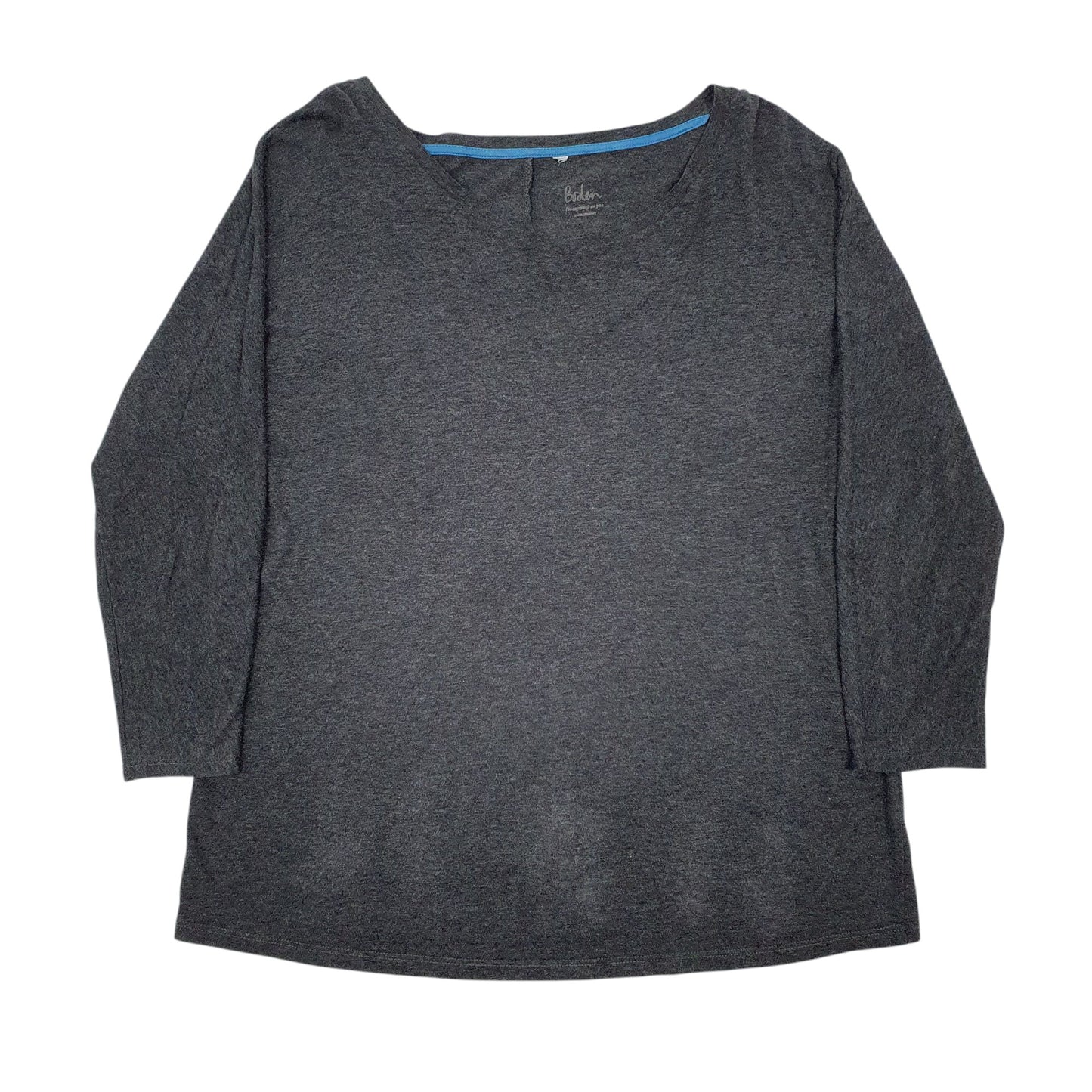 Womens Grey Boden  Long Sleeve T Shirt
