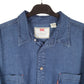Mens Blue Levis Denim Jeans Vintage Red Tab Overshirt Shacket Indigo Long Sleeve Shirt