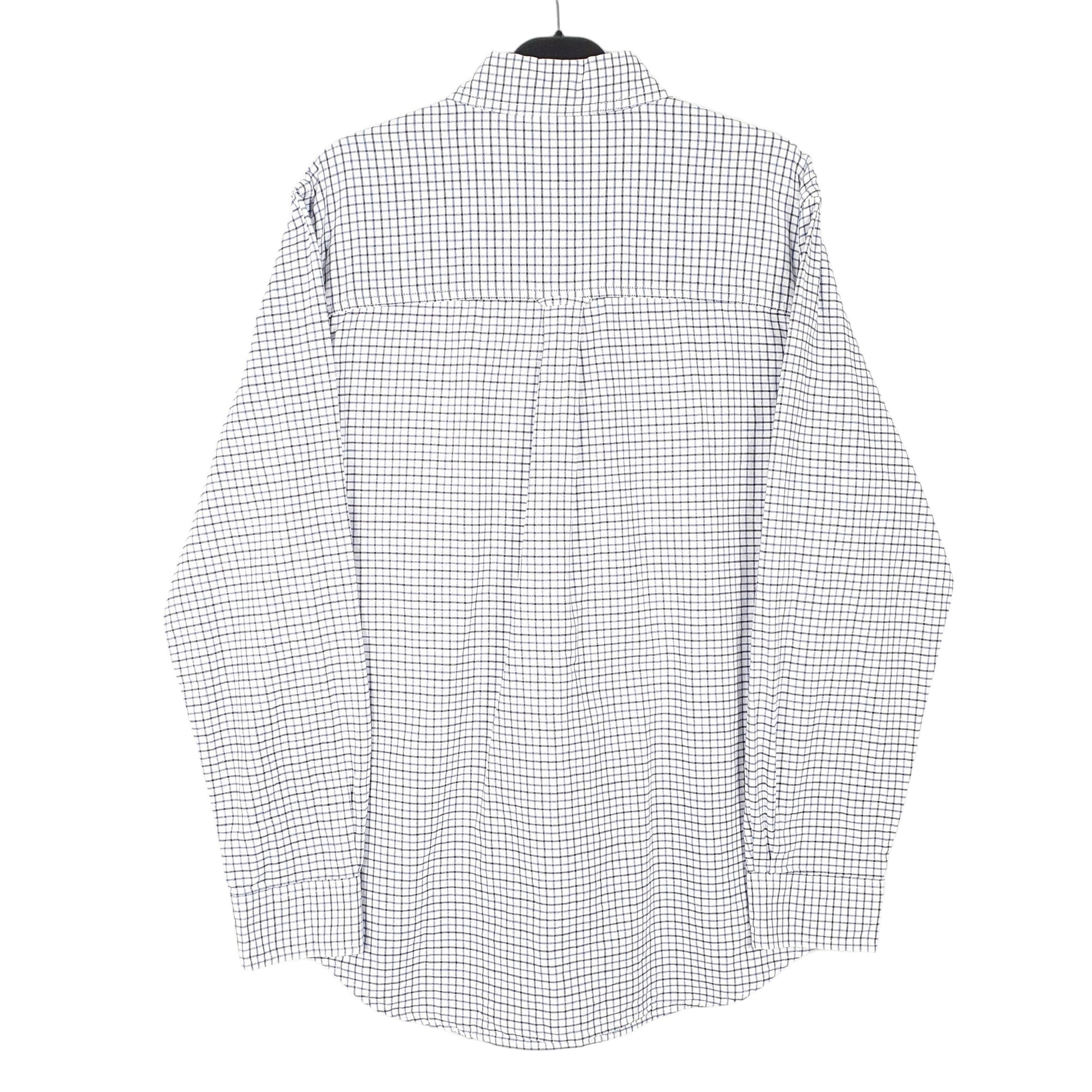 Mens White Chaps  Long Sleeve Shirt