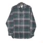 Mens Green L.L.Bean Chamois Overshirt Long Sleeve Shirt