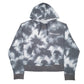 Womens Grey Champion Tie Dye Hoodie Jumper