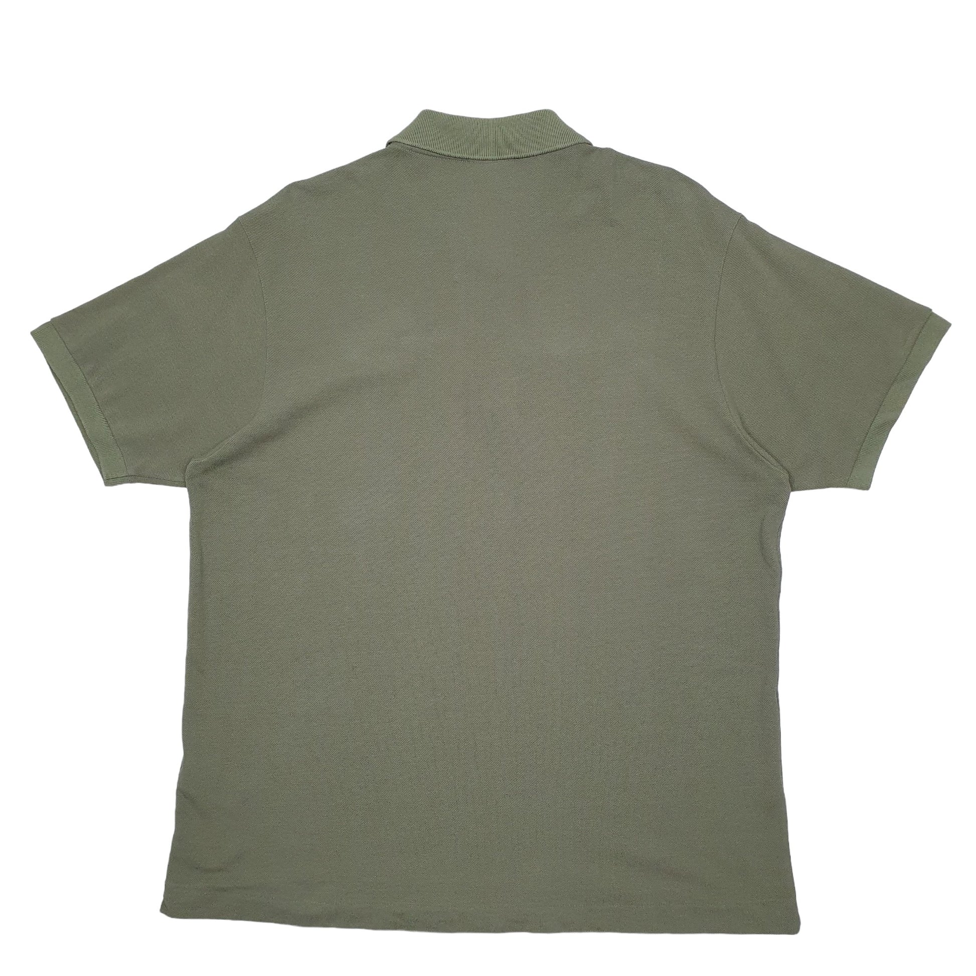 Mens Khaki Lacoste  Short Sleeve Polo Shirt