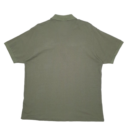 Mens Khaki Lacoste  Short Sleeve Polo Shirt