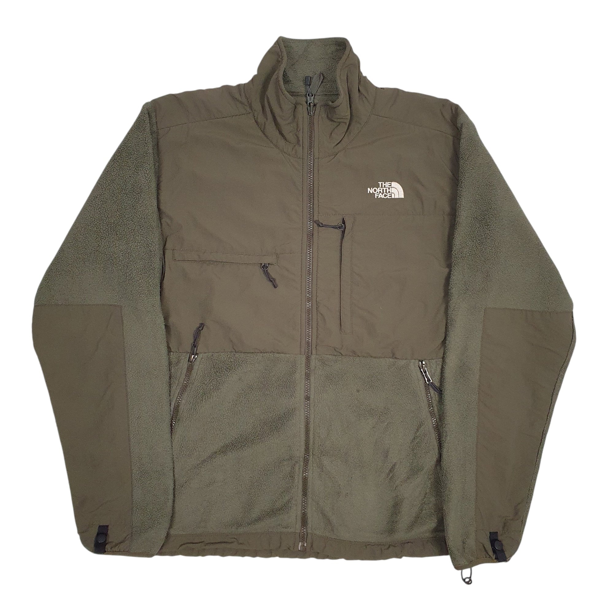 Mens Green The North Face  Full Zip Jumper