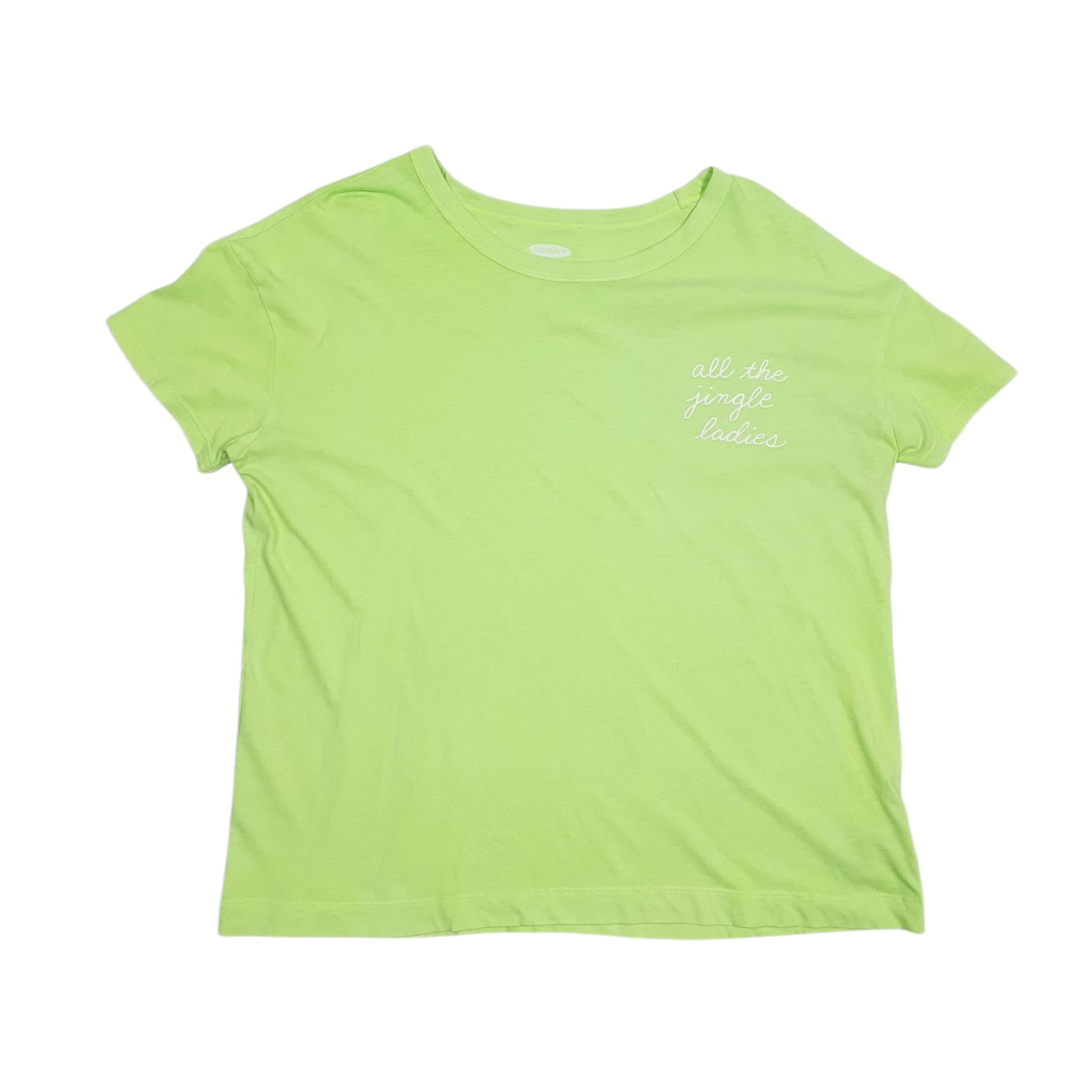 Womens Green Old Navy Active Wear Short Sleeve T Shirt