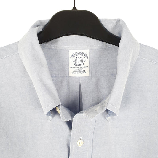 Mens Blue Brooks Brothers  Long Sleeve Shirt
