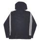 Mens Black Adidas Spellout Hoodie Jumper