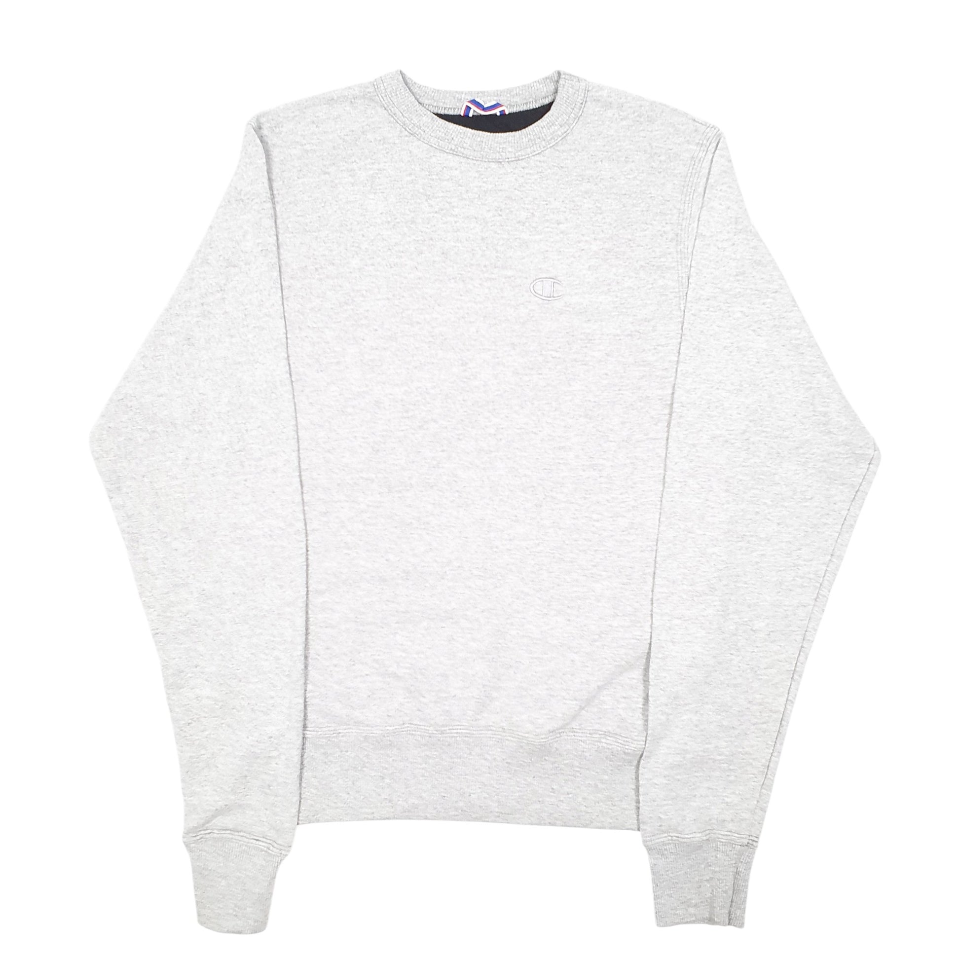 Mens Grey Champion  Crewneck Jumper