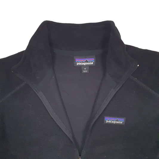 Womens Black Patagonia  Quarter Zip Jumper